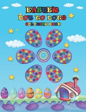 Easter Dot to Dots Coloring Book