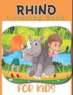 RHINO Coloring Book For Kids