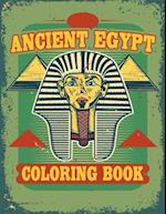 Ancient Egypt Coloring Book: Egyptian Designs Coloring Book for Adults and Kids 