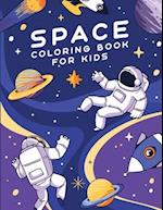 Space Coloring Book For Kids