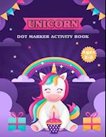 Unicorn Dot Marker Activity Book for Kids Ages 2-5