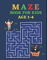 Maze Book For Kids Ages 1-4