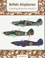 British Airplanes Coloring Book for Adults 2 