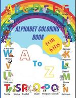 Alphabet Coloring Book For Kids