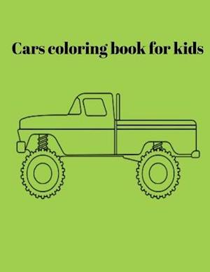 Cars coloring book for kids