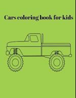 Cars coloring book for kids