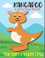 Kangaroo Coloring Book For Kids & Toddlers