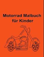 Motorrad Malbuch für Kinder