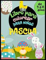 Libro de colorear de Pascua para niños de 3 a 6 años