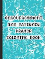 Encouragement and Patience Prayer Coloring Book