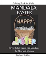Mandala Easter Coloring Book for Adults