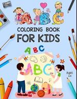 ABC Coloring Book for Kids Ages 4-8: ABC Books for Kindergarten | Alphabet ABC Coloring Book for Kids | Alphabet Coloring Book for Toddlers and Presch