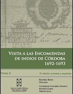 Visita a las encomiendas de indios de Córdoba 1692-1693