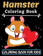 Hamster Coloring Book For Kids