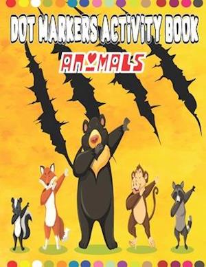 Animals Dot Markers Activity Book