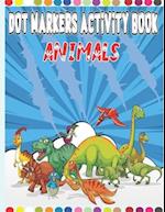 Animals Dot Markers Activity Book