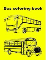 Bus coloring book