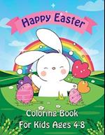 Easter Coloring Book: Happy Easter Coloring Book for Kids Ages 4-8 | Unique 50 Patterns to Color | The Great Big Easter Coloring Book for Toddlers & A