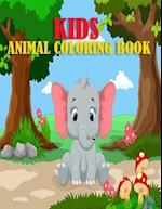Kids Animal Coloring Book