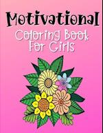 Motivational Coloring Book For Girls