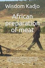 African preparation of meat