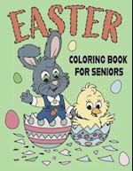 Easter Coloring Book for Seniors