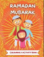 RAMADAN MUBARAK Colouring & Activity Book : Colouring, Word Search, Maze, Drawing - Perfect Ramandan Or Did Gift For Muslim Child Age 3-6 