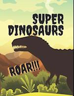 SUPER DINOSAURS: They came to scare you! PAINT DINOSAURS TO BE MORE SCARY! 