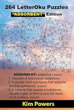 264 LetterOku Puzzles "ADSORBENT" Edition: Letter Sudoku Brain Health 