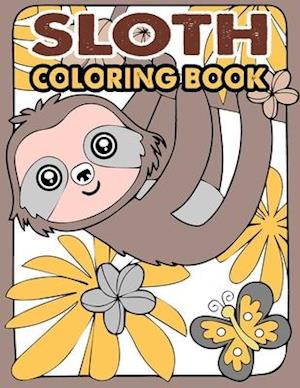 Sloth Coloring Book