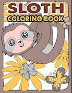 Sloth Coloring Book