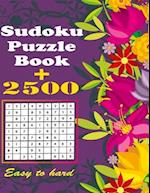 Sudoku Puzzle Book + 2500: Vol 8 - The Biggest, Largest, Fattest, Thickest Sudoku Book on Earth for adults and kids with Solutions - Easy, Medium, Har