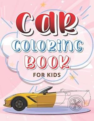 Car Coloring Book For Kids