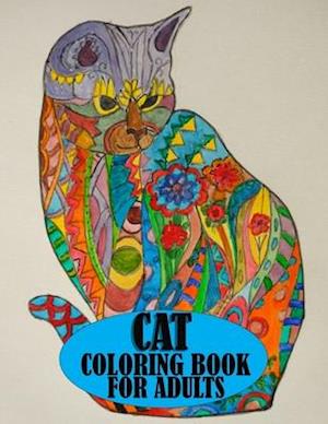 Cat Coloring Book For Adults