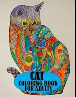 Cat Coloring Book For Adults