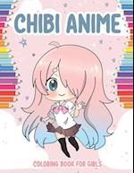 Chibi Anime Coloring Book for Girls