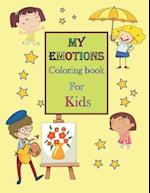 My Emotions Coloring Book For Kids