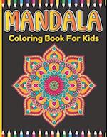 Mandala Coloring Book For Kids