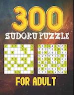 300 Sudokupuzzle for Adult