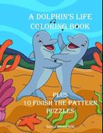 A Dolphin's Life Coloring Book