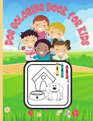 Dog Coloring Book For Kids