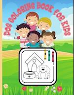 Dog Coloring Book For Kids