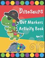 Dinosaurs Dot Markers Activity Book