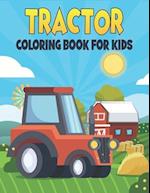 Tractor Coloring Book For Kids