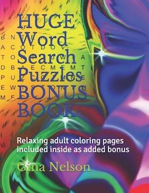 HUGE Word Search Puzzles BONUS BOOK