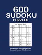 600 Sudoku Puzzles