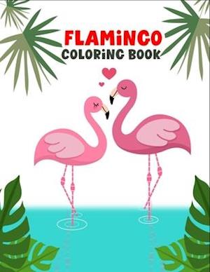 Flamingo coloring book