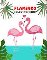 Flamingo coloring book