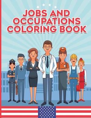 Jobs and occupations - Coloring Book