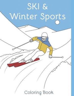Ski & Winter Sports - Coloring Book